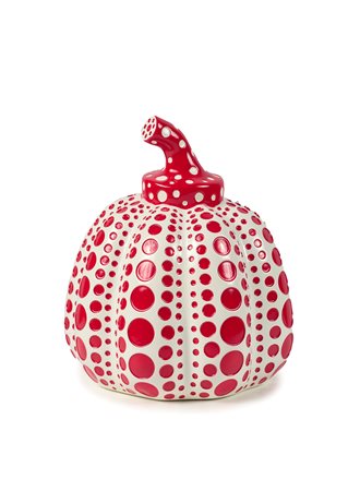 Yayoi Kusama (Matsumoto, 1929) Pumpkin Multiplo in resina cm. 10 h. Firma a...