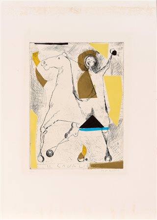 Marino Marini (Pistoia, 1901 - Viareggio (Lu), 1980) Il cavaliere, 1956-76...