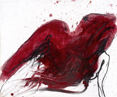 Alessandro Verdi (Bergamo, 1960) Corpo I, 2008 Olio e tecnica mista su tela...