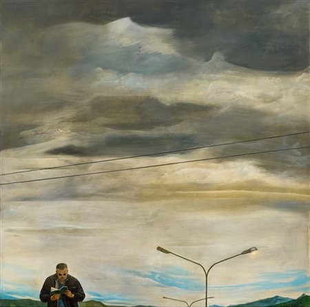 Marco Zuppelli (Brescia, 1967) Senza titolo Tempera grassa su tela tesa su...