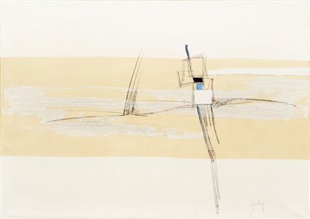 Alcide Fontanesi (Reggio Emilia, 1926 - Bologna, 2020) Senza titolo, 1977...