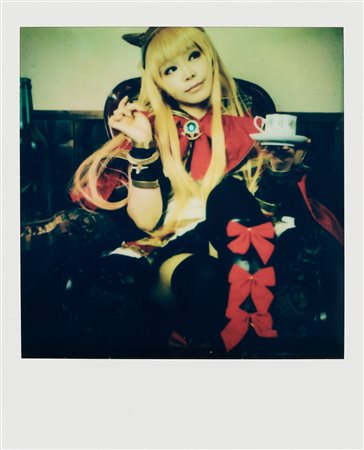 Nobuyoshi Araki (Tokyo, 1940) Senza titolo Polaroid cm. 10,8x8,9 Firma al...