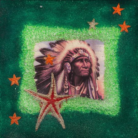 Omar Ronda (Biella, 1947 - 2017) Indian Frozen, 2002 Materie plastiche cm....