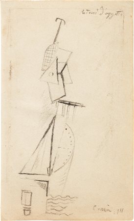Carlo Carrà (Quargnento (Al), 1881 - Milano, 1966) Ritmi d'oggetti, 1911...