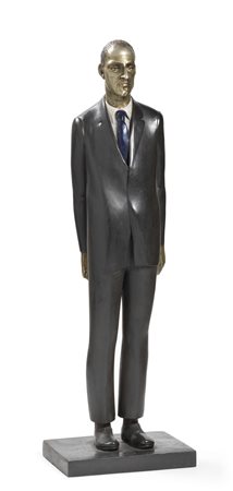 Giuliano Vangi (Barberino di Mugello (Fi), 1931 - Pesaro, 2024) Uomo in...