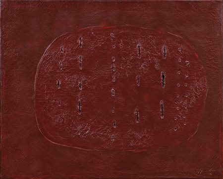 Lucio Fontana (Rosario Santa Fè, 1899 - Varese, 1968) Concetto spaziale, 1960...
