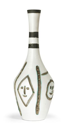 Pablo Picasso (Malaga, 1881 - Mougins, 1973) Bouteille gravée, 1954...