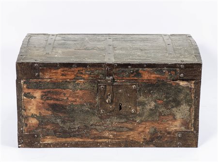 ANTICO FORZIERE - ANTIQUE TREASURE CHEST XVIII secolo - 17th Century...