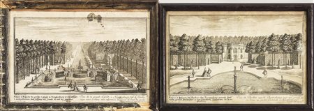 VEDUTE DI GIARDINI CON PERSONAGGI - VIEWS OF GARDENS WITH FIGURES Germania,...