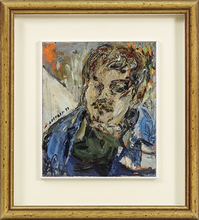 SILVIO LOFFREDO (1920-2013) Ritratto maschile - Male Portrait olio su...