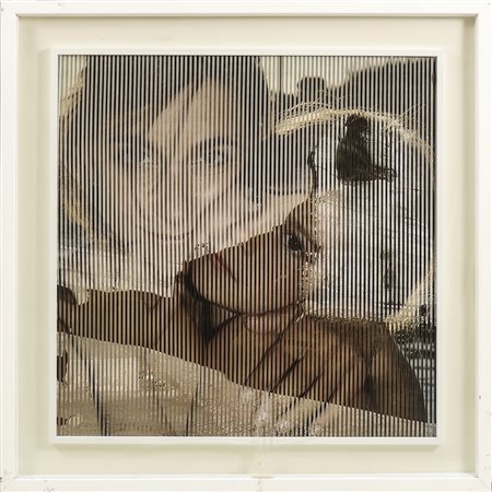 MALIPIERO Maternità - Maternity collage, firmato, al verso firmato, titolato...