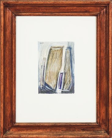 GUALTIERO NATIVI (1921-1999) Senza Titolo - Untitled pastello su carta -...