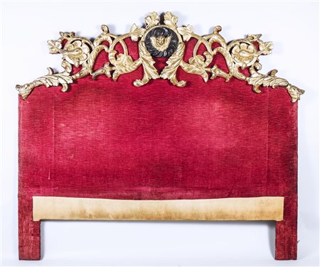 TESTIERA PER LETTO MATRIMONIALE - GILTWOOD HEADBOARD realizzata con un antico...