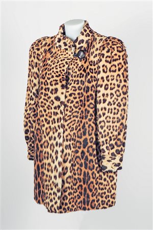PELLICCIA IN LEOPARDO - LEOPARD SKIN COAT Anni Settanta - 70s con...
