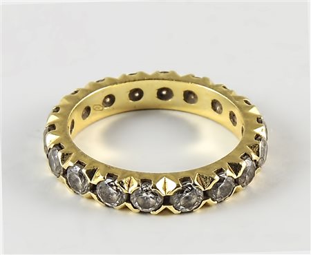 ETERNÉ IN ORO GIALLO E DIAMANTI - GOLD AND DIAMONDS RING