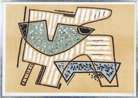 ALBERTO MAGNELLI (1888-1971) Senza Titolo - Untitled litografia -...