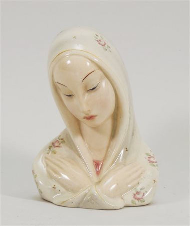 PICCOLO BUSTO IN CERAMICA - SMALL CERAMIC BUST Zaccagnini, Firenze...