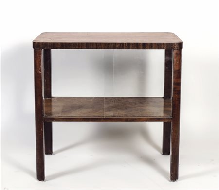 TAVOLINO-TECA IN NOCE - SMALL WALNUT CABINET Periodo Déco - Deco Period h cm...