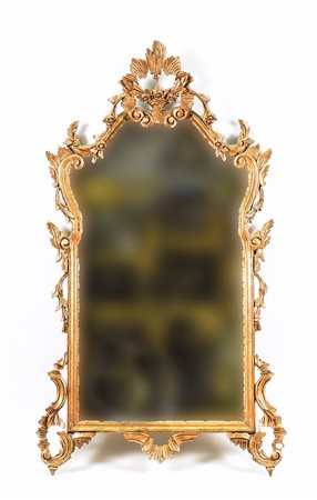 SPECCHIERA SAGOMATA REALIZZATA IN STILE SETTECENTESCO - 18TH CENTURY STYLE...