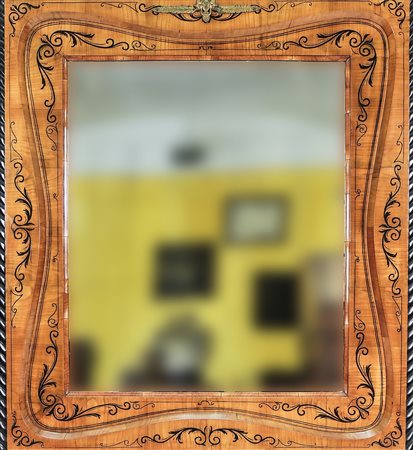 SPECCHIERA IN CILIEGIO - CHERRYWOOD MIRROR seconda metà del XIX secolo -...