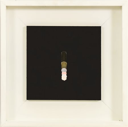 JORRIT TORNQUIST M007 olio e acrilico su tavoletta - oil and acrylic on...