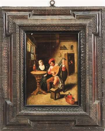 SCUOLA FIAMMINGA DEL XVII SECOLO - FLEMISH SCHOOL OF 17TH CENTURY Scena...