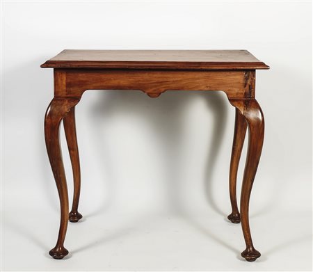 TAVOLINO-SCRITTOIO IN NOCE - WALNUT WRITING TABLE Inghilterra, XIX secolo -...