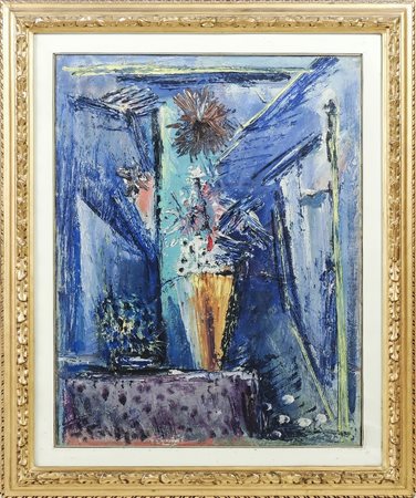 SPARTACO GREGGIO (1893-1979) Composizione con vasi - Composition with Vases...