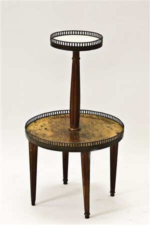 GUERIDON IN NOCE - WALNUT COFFEE TABLE fine del XIX secolo - late 19th...
