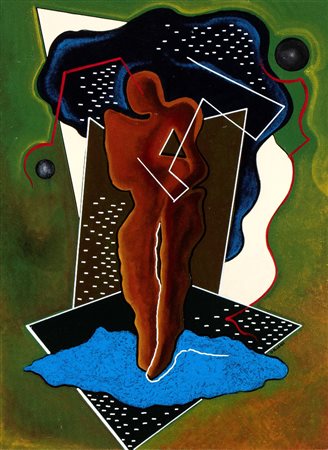 PIPPO ORIANI (Torino 1909-Roma 1972) <br>Androide 