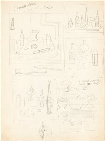ATANASIO SOLDATI (Parma 1896-1953) <br>Candele colorate - Rosseau