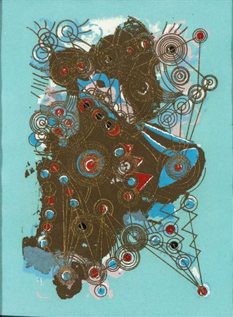 UMBERTO MASTROIANNI (Fontana Liri 1910-Marino 1998) <br>Senza titolo