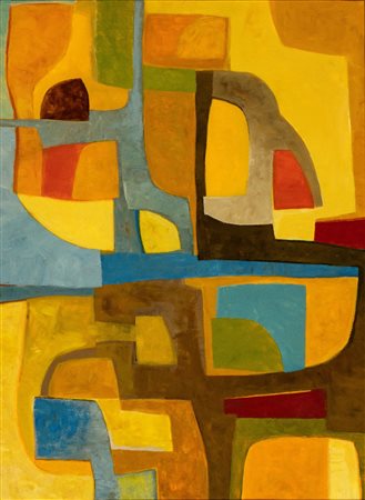 ROBERTO MINIATI (Roma 1952) <br>Esigenza (giallo)