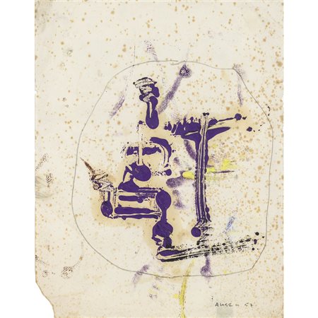 Franco Angeli Roma 1935 - 1988 28x22 cm.