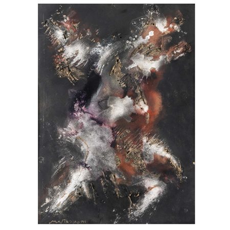 Umberto Mastroianni Fontana Liri 1910 - Milano 1998 70x50 cm.