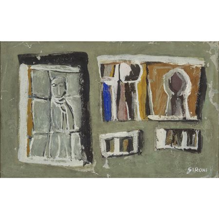 Mario Sironi Sassari 1885 - Milano 1961 20,5x32,8 cm.