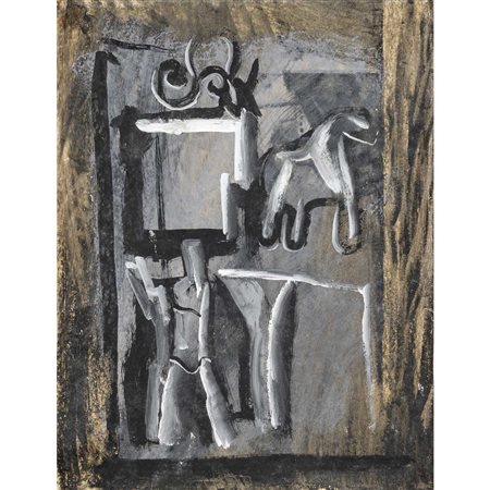 Mario Sironi Sassari 1885 - Milano 1961 35,5x26,8 cm.