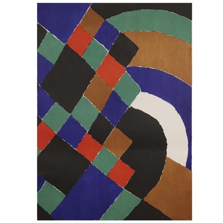 Sonia Terk Delaunay Odessa 1885 - Parigi 1979 70x50 cm.