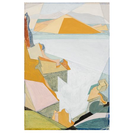 Enrico Prampolini Modena 1894 - Roma 1956 30x20 cm.