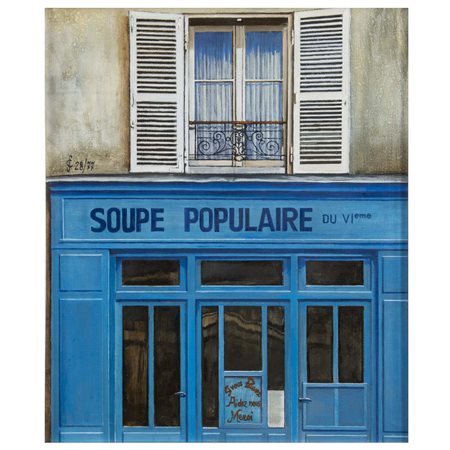 Sergio Ceccotti Roma 1935 60x50 cm.