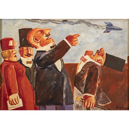 Franz Borghese Roma 1941 - 2005 50x70 cm.