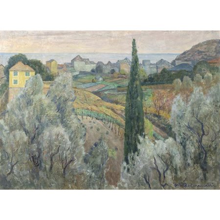 Paolo Rodocanachi Genova 1875 - 1958 52,5x73,5 cm.