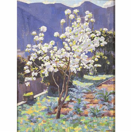 Giuseppe Viner Seravezza 1875 - Solaio 1925 43x33 cm.