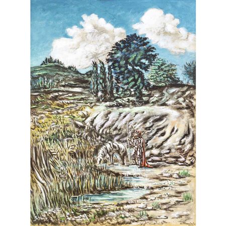 Alberto Savinio Atene 1891 - Roma 1952 78x58 cm.