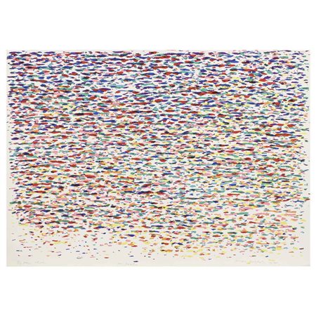 Piero Dorazio Roma 1927 - Perugia 2005 50x70 cm.