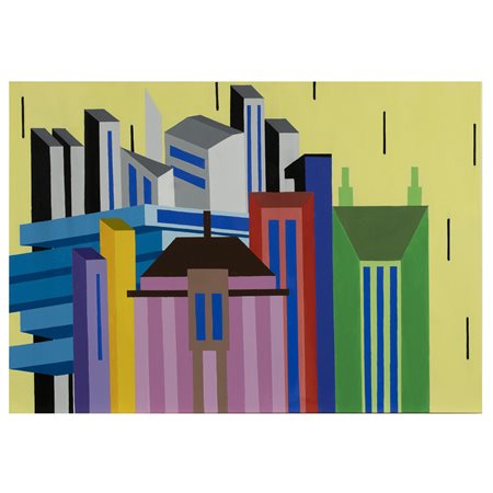 Tancredi Fornasetti Roma 1983 50x70 cm.