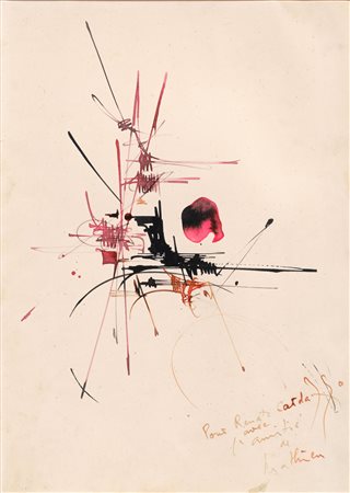 GEORGES MATHIEU
Senza titolo, 