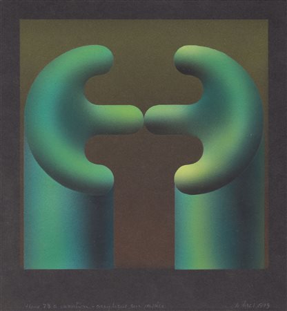 JULIO LE PARC
Theme 73 a variation, 1979