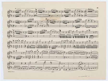 GIUSEPPE CHIARI
Spartito, 1976