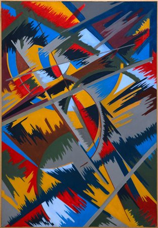 Fabrizio Campanella, Senza titolo, 1993, acrilico su tela, 100x70 cm,...